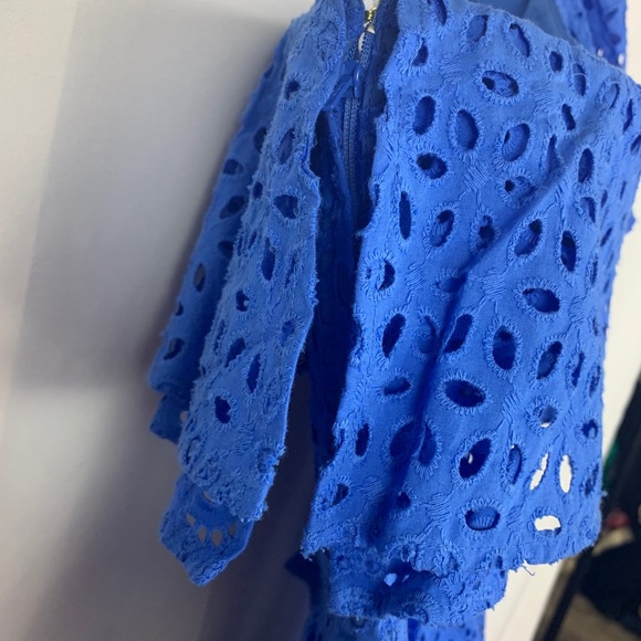 Lily Pulitzer Josey Eyelet One-Shoulder Dress - Picture 11 of 11